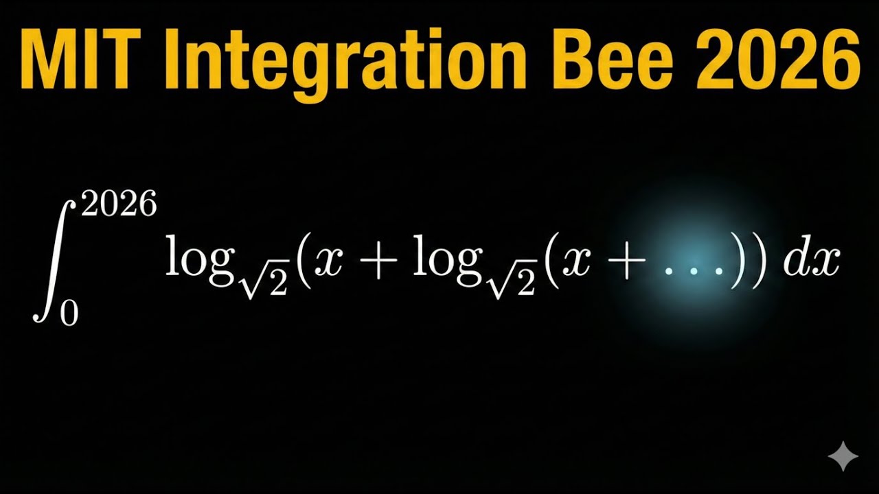 2026 MIT Integration Bee Finals Problem 3