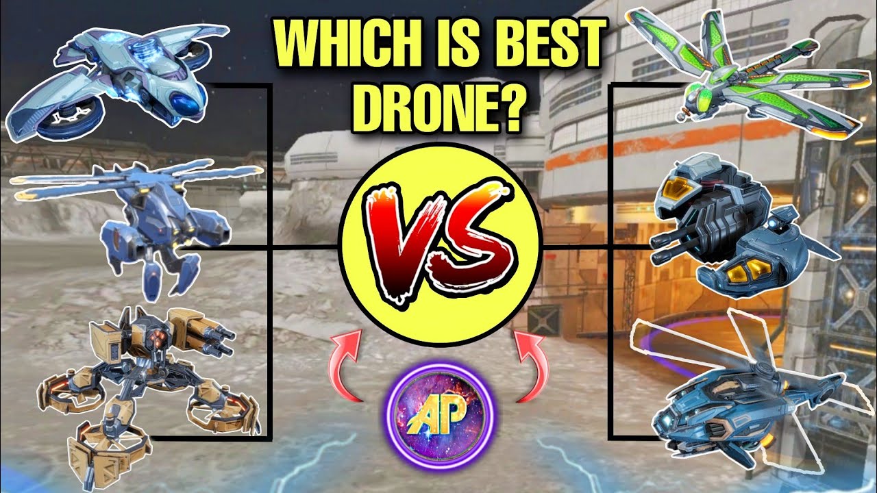 🔥 UPDATED BEST DRONE WEAPONS DAMAGE COMPARISON! || WAR ROBOTS WR ||