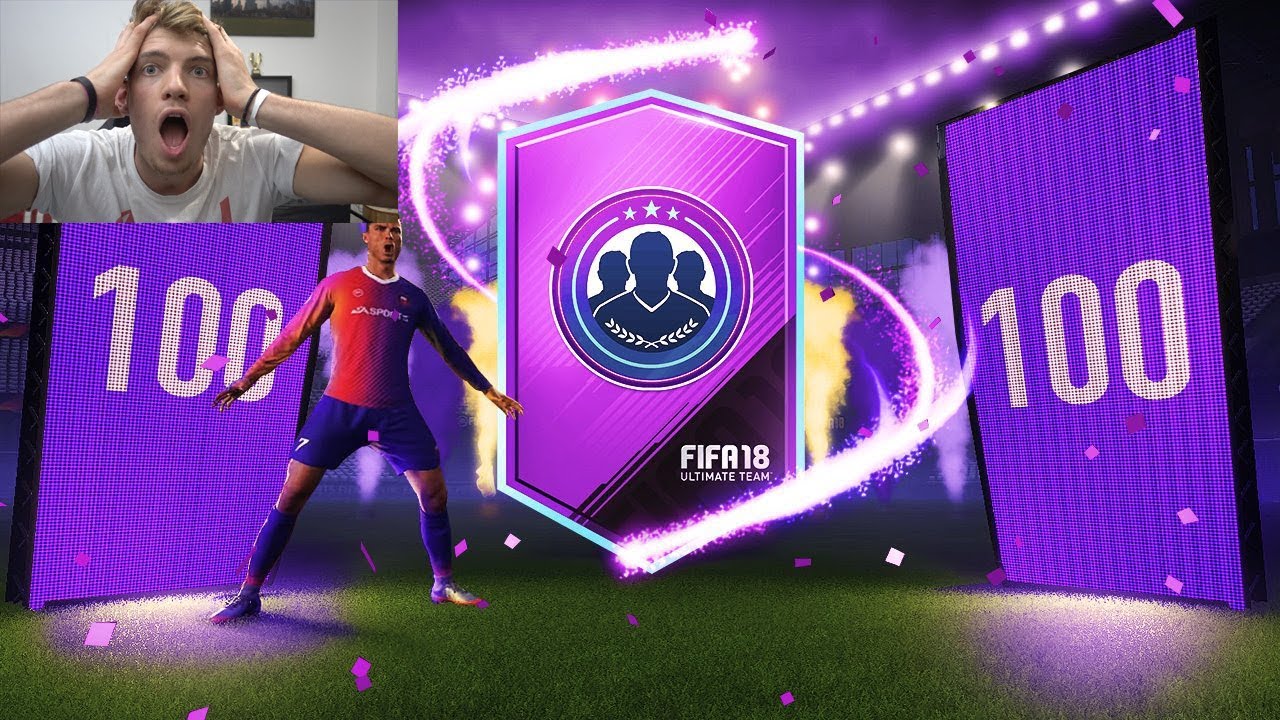 100 x 2 PLAYER SBC PACKS!!! - INSANE OVERPOWERED FIFA 18 PACK OPENING