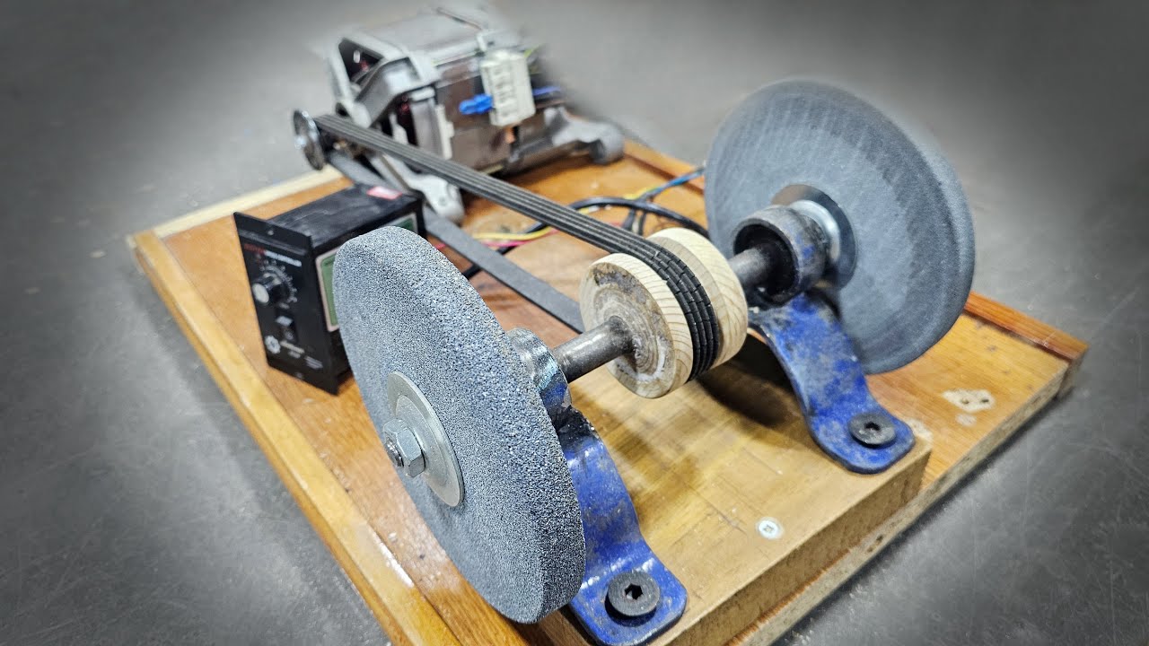 Çamaşır Makinesi Motoru Bileme Makinesi | Making a Sharpening Machine from a Washing Machine Engine