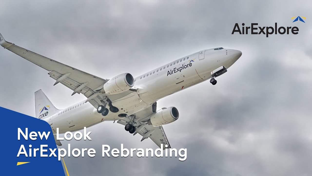 AirExplore&rsquo;s New Look: Rebranding Our Aircraft with a Fresh Logo!
