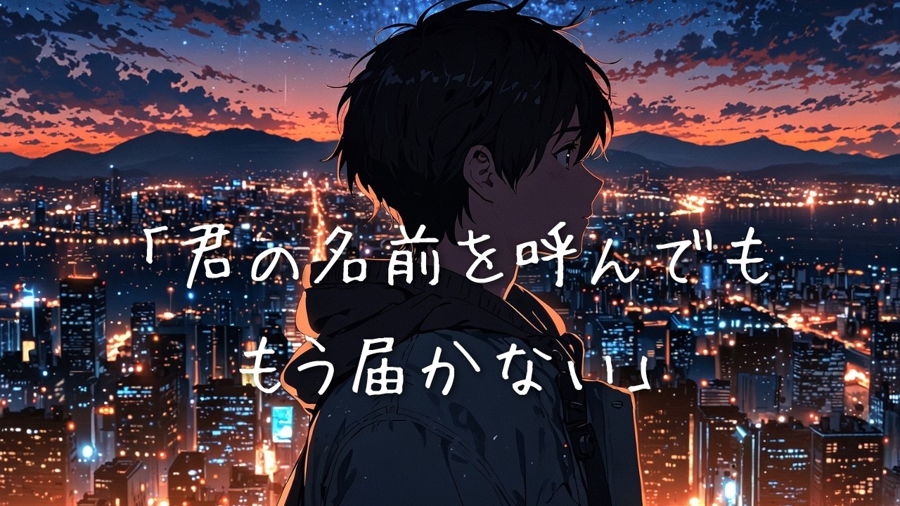 そっと、君の声を / Emotional J-POP Ballad｜切ない恋の物語