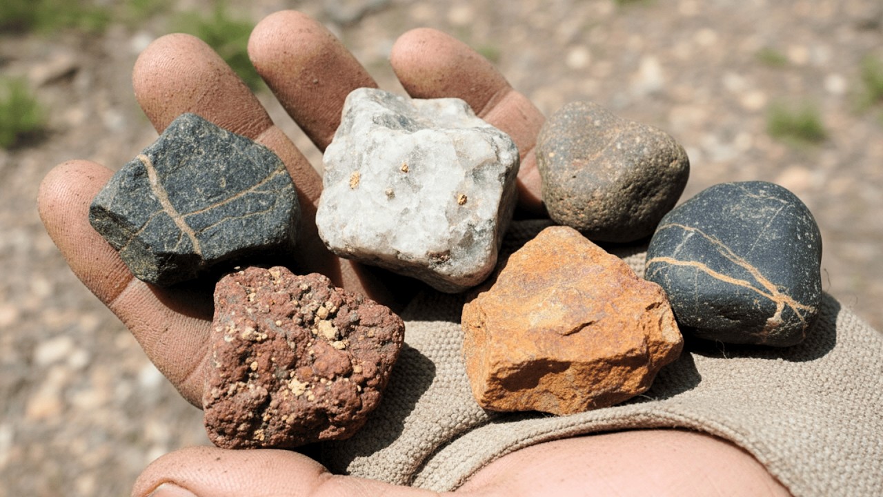 5 ROCAS valiosas que tienen ORO en su interior y nadie lo nota