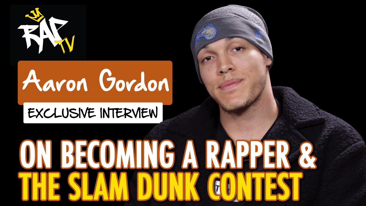 Aaron Gordon Talks About Becoming a Rapper and the 2020 NBA Slam Dunk Contest | RapTV Interview