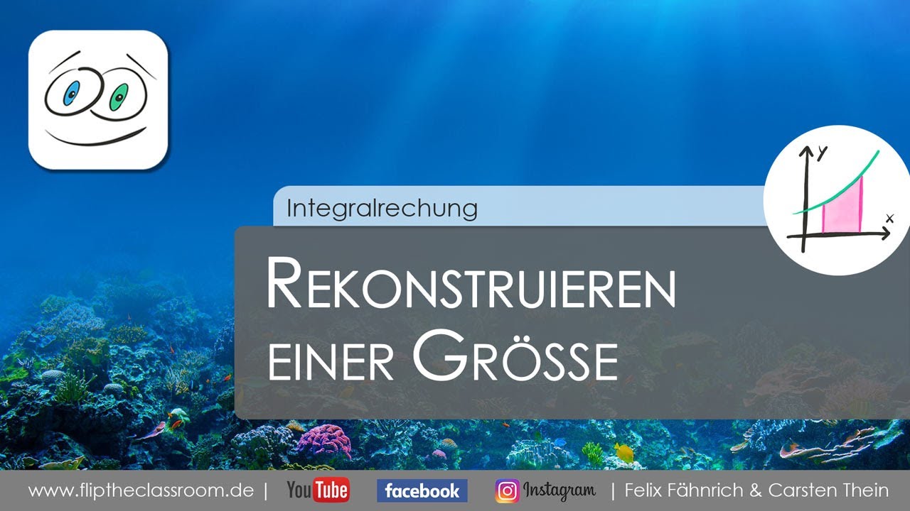 Rekonstruieren einer Größe - Der orientierte Flächeninhalt  |  Integralrechnung | Flip the Classroom