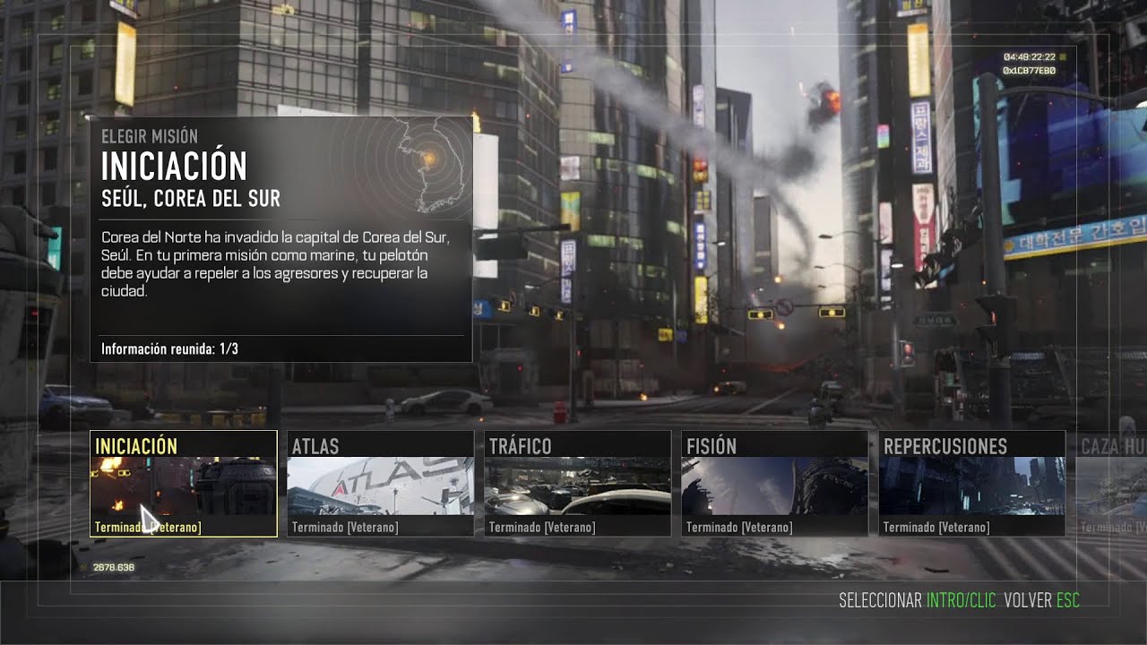Call Of Duty: Advance Warfare - PC - 2014 - 01 Iniciación - Dificultad: Veterano