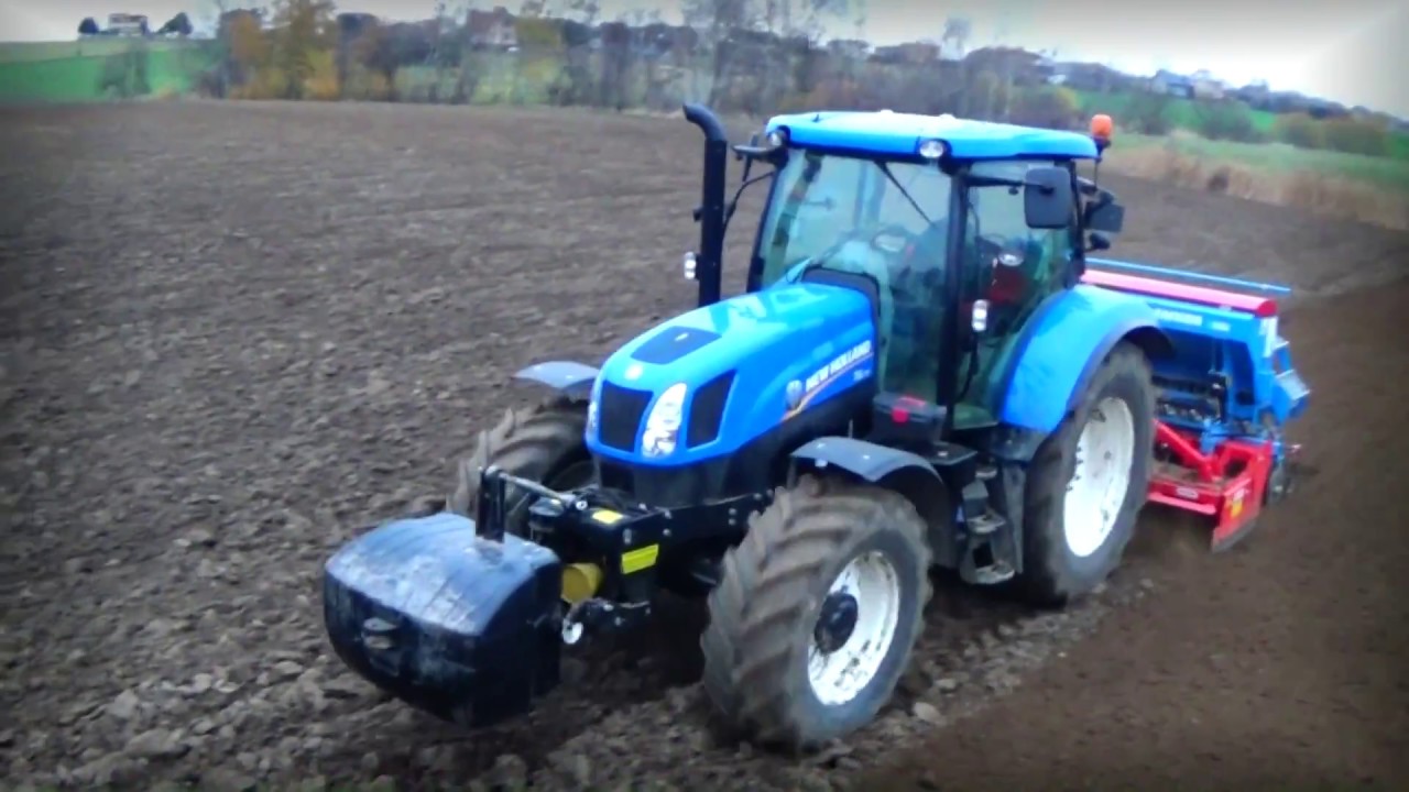 ☆ Siew Pszenicy 2015  ☆ New Holland T6.175 Agroson Tv ☆
