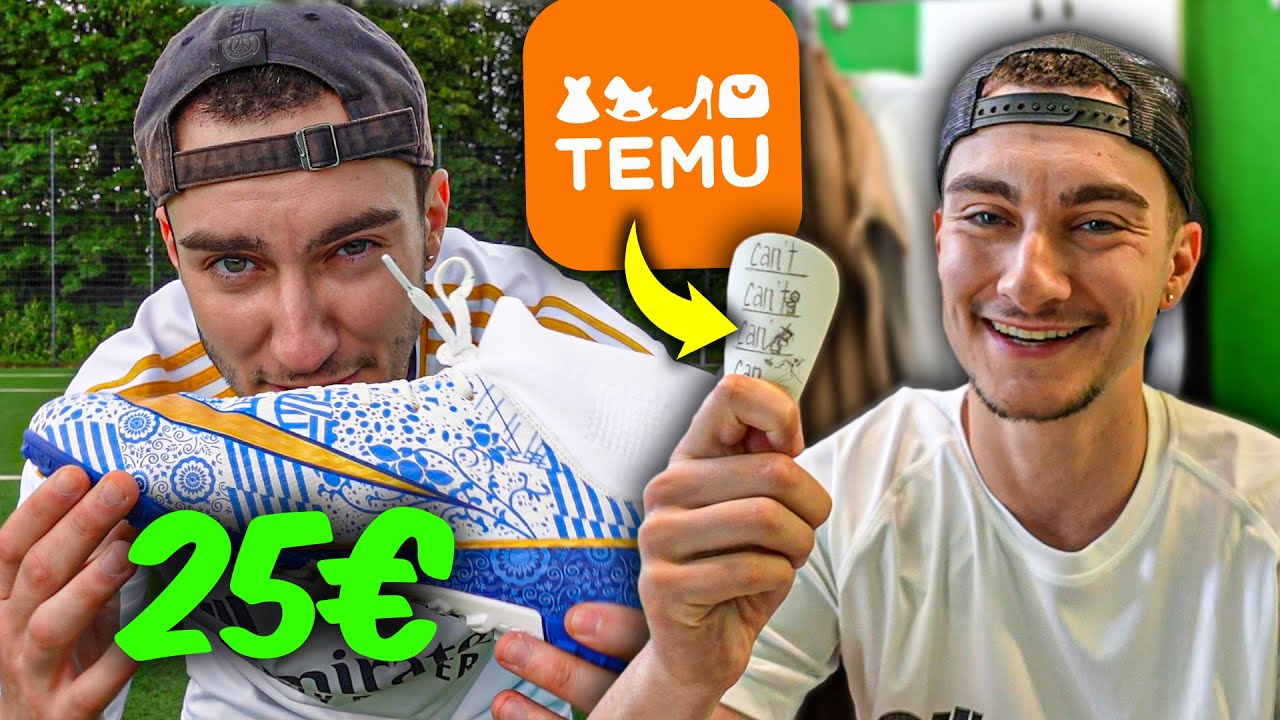 ICH TESTE FUßBALL PRODUKTE VON TEMU!