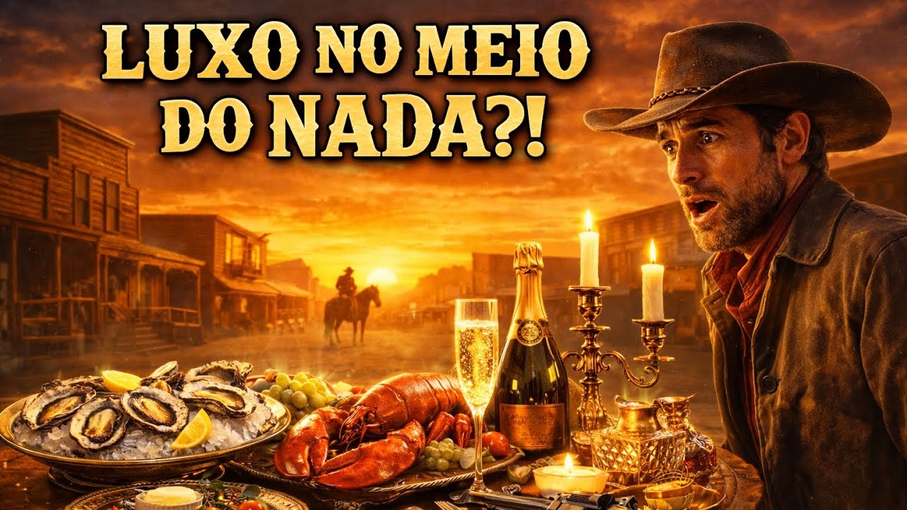O que os RICOS comiam no Velho Oeste? Você vai se surpreender! 