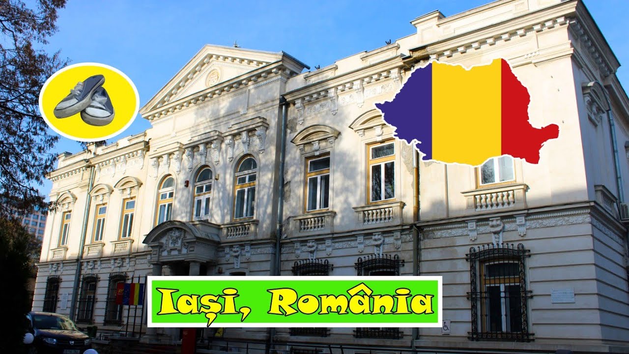 🇷🇴 Iași Walking Tour l Iulius Mall → through Central Market Hall → Saint Sabbas Church