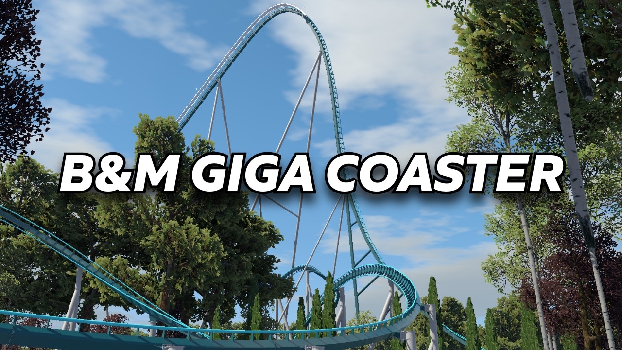 Massive B&M Giga Coaster Concept | No Limits 2