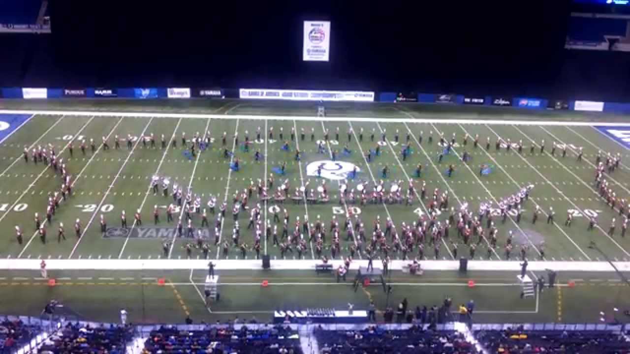 Illinois State University Big Red Marching Machine at Bands Of America in Indianapolis