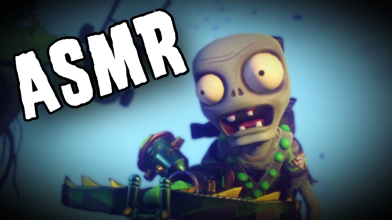 [ASMR Gaming] PVZ GW2 | Whispering, Gum Chewing & Keyboard Sounds 🎧