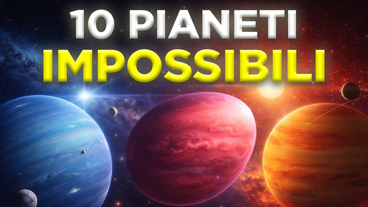 I 10 PIANETI più ASSURDI mai scoperti