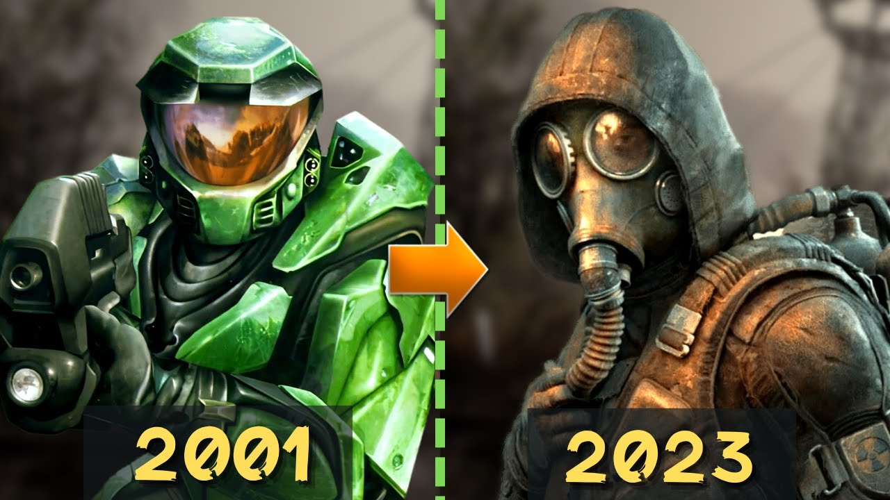 Evolution of XBOX EXCLUSIVE Games [2001-2023]