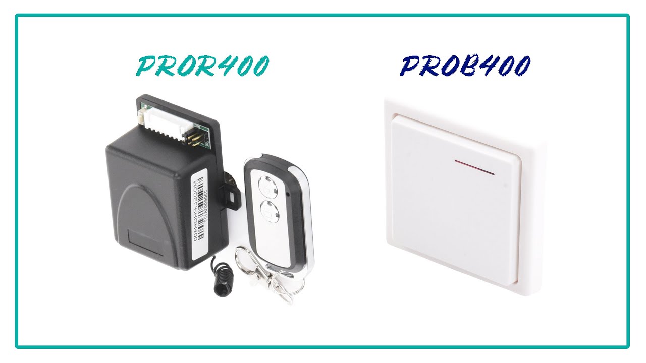 PROR400 Y PROB400 - Conexiones y configuraciones - ACCESSPRO