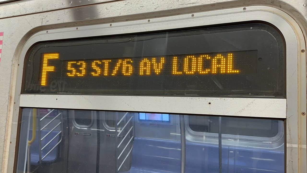 The 6 Avenue Line: R160B F Train Ride from Jamaica-179th Street to Stillwell Avenue via Court Square