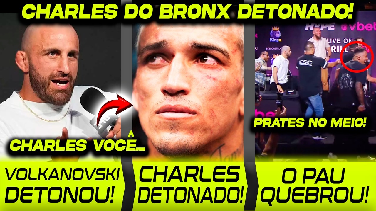 🚨 CHARLES OLIVEIRA é DET0NADO POR LUTADORES DO UFC APÓS LUTA COM MAX HOLLOWAY! JON JONES X NGANNOU!