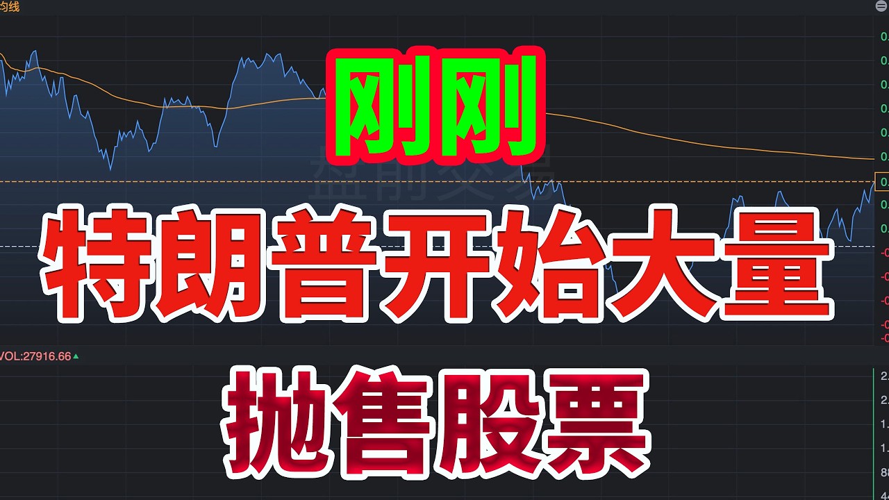 特朗普刚刚开始大量“抛售”股票（影响发生前请观看）
