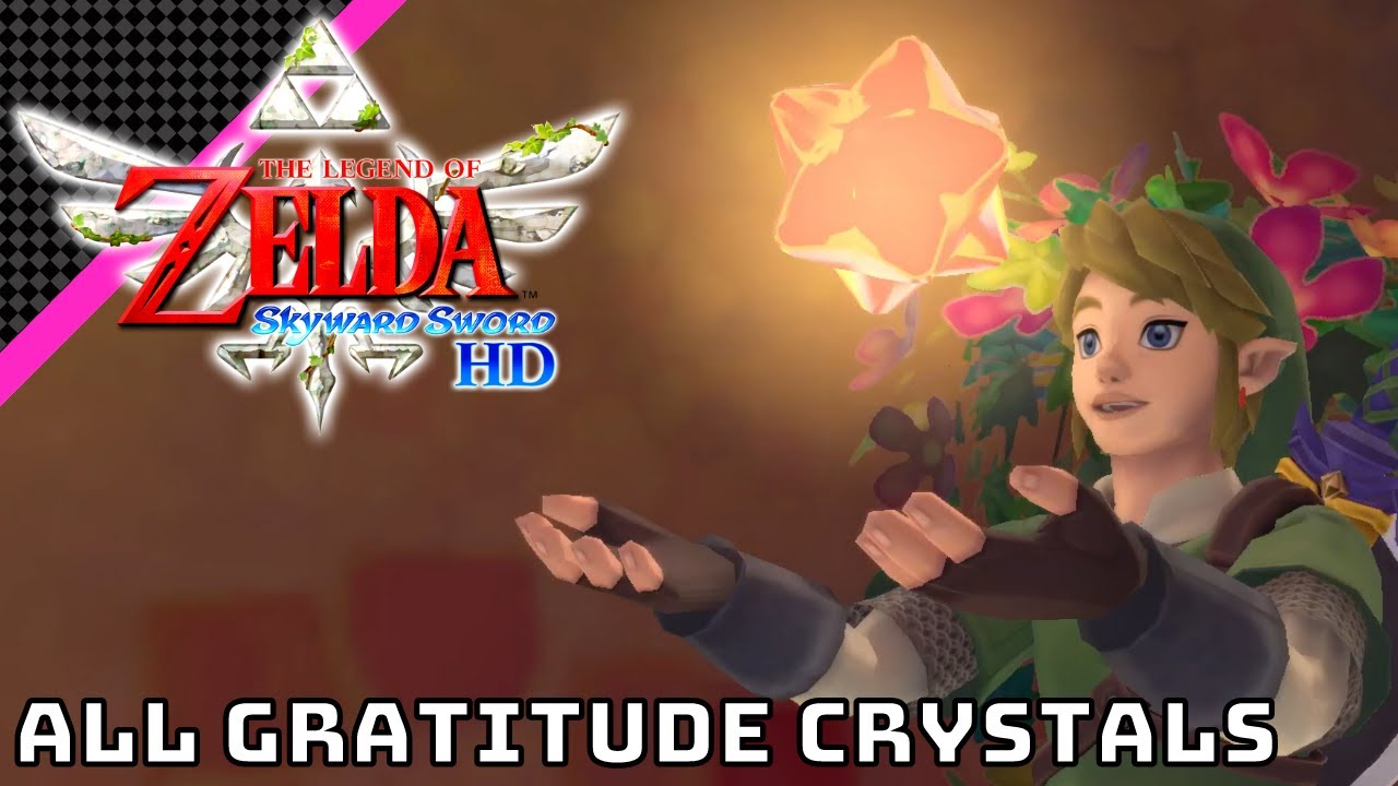 All 80 Gratitude Crystals | The Legend of Zelda: Skyward Sword HD