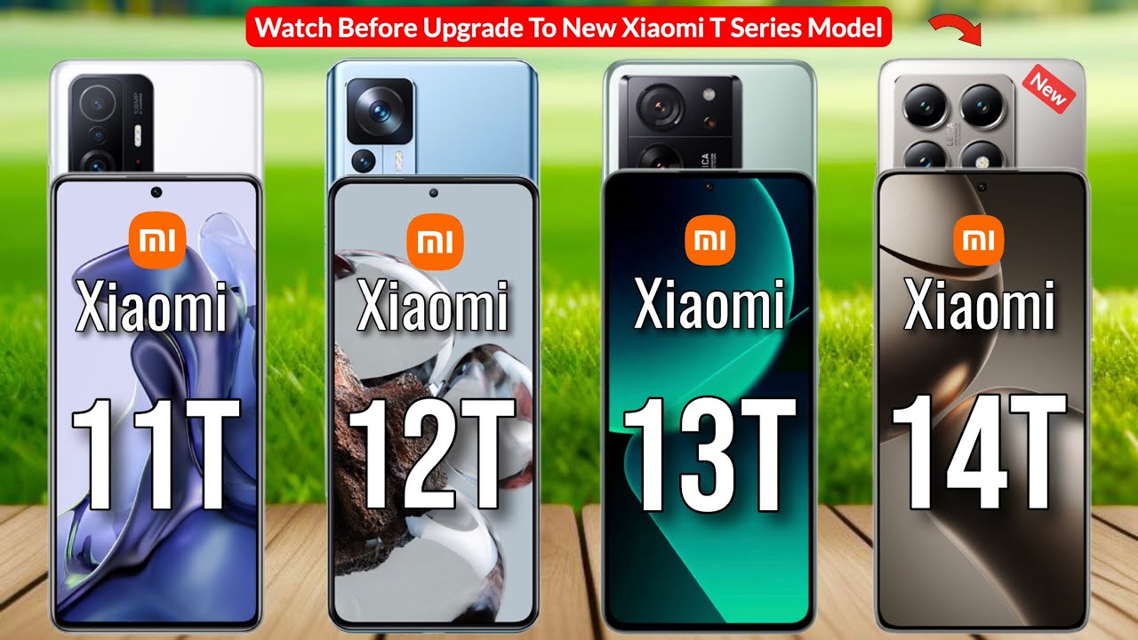 Xiaomi 14T Vs Xiaomi 13T Vs Xiaomi 12T Vs Xiaomi 11T | Full Comparison