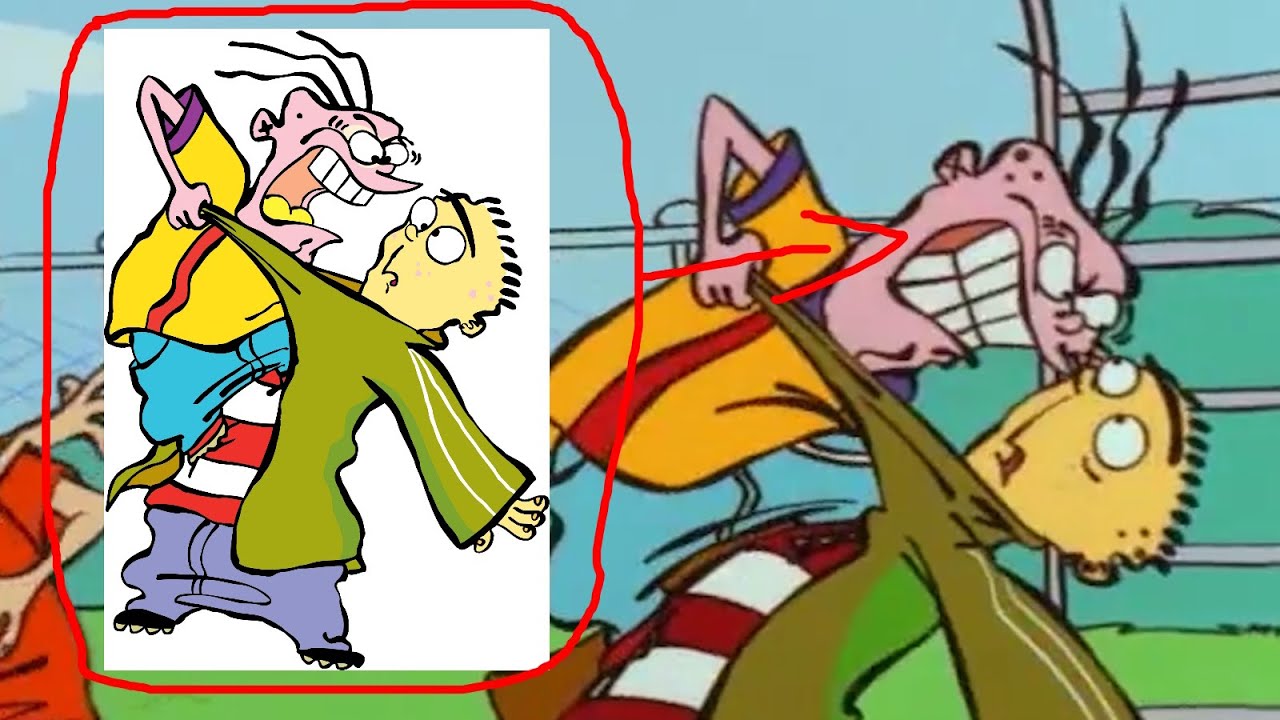 Ed, Edd N Eddy But Scenes Show Stock Art