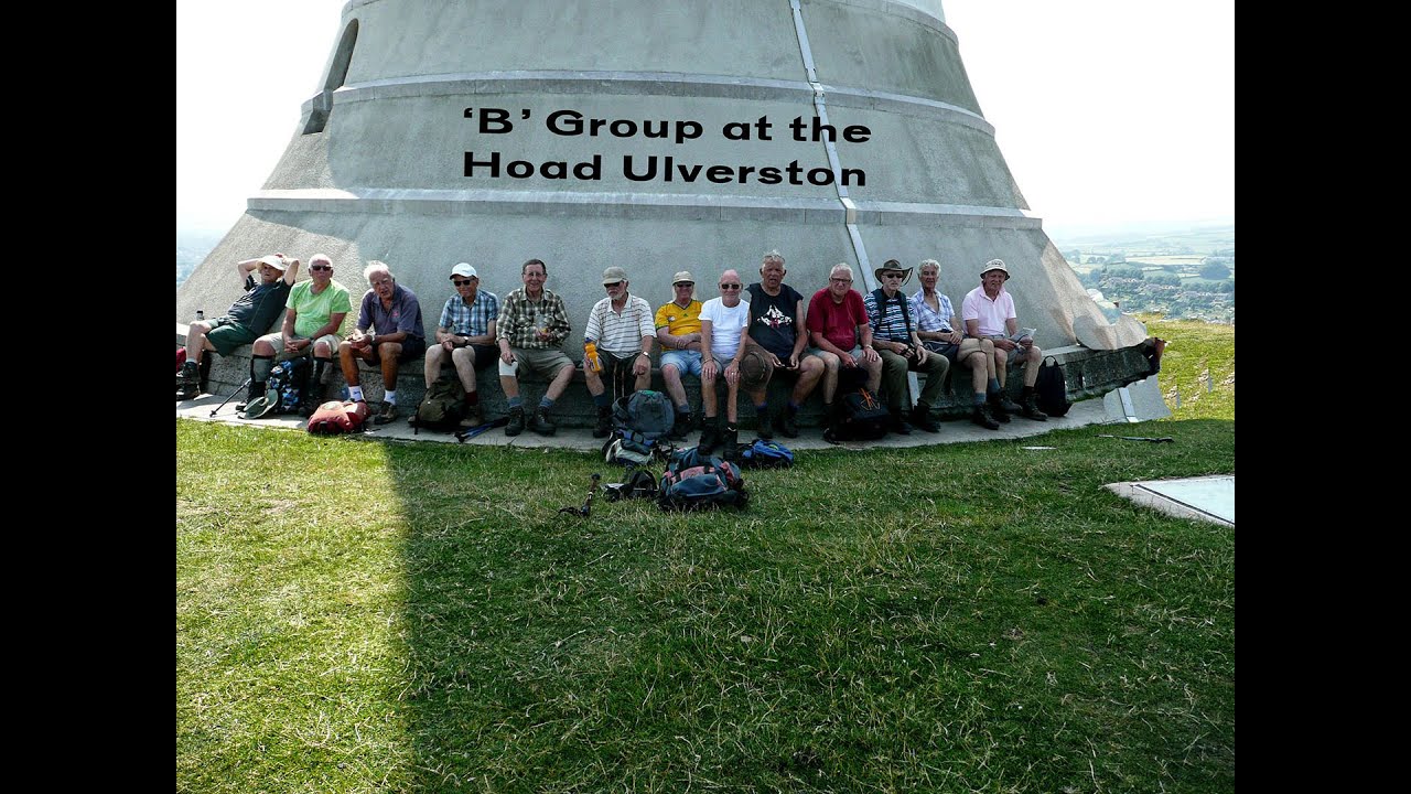 Sefton Road Ramblers  on the Hoad ramble at Ulverston 21 7 21 movie