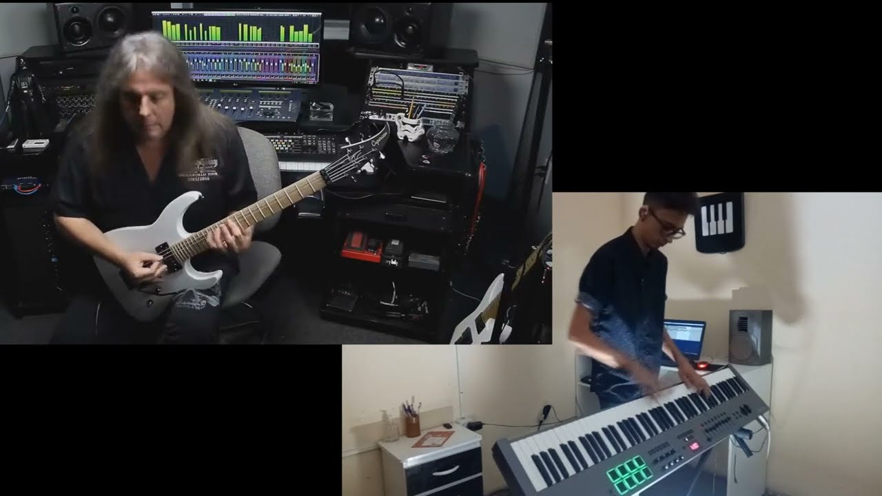 MICHAEL ROMEO - Divide & Conquer - Keyboard and guitar solo