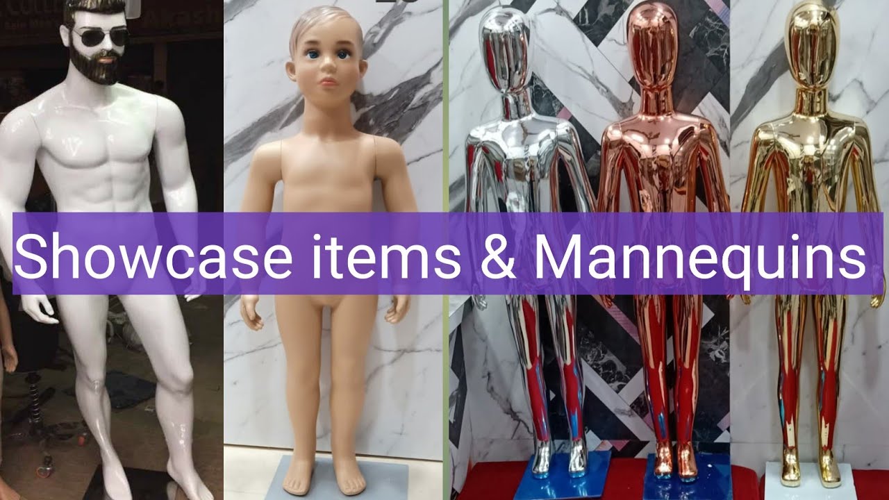 Showcase items & Mannequins from Wholesaler. Very less prices against online prices