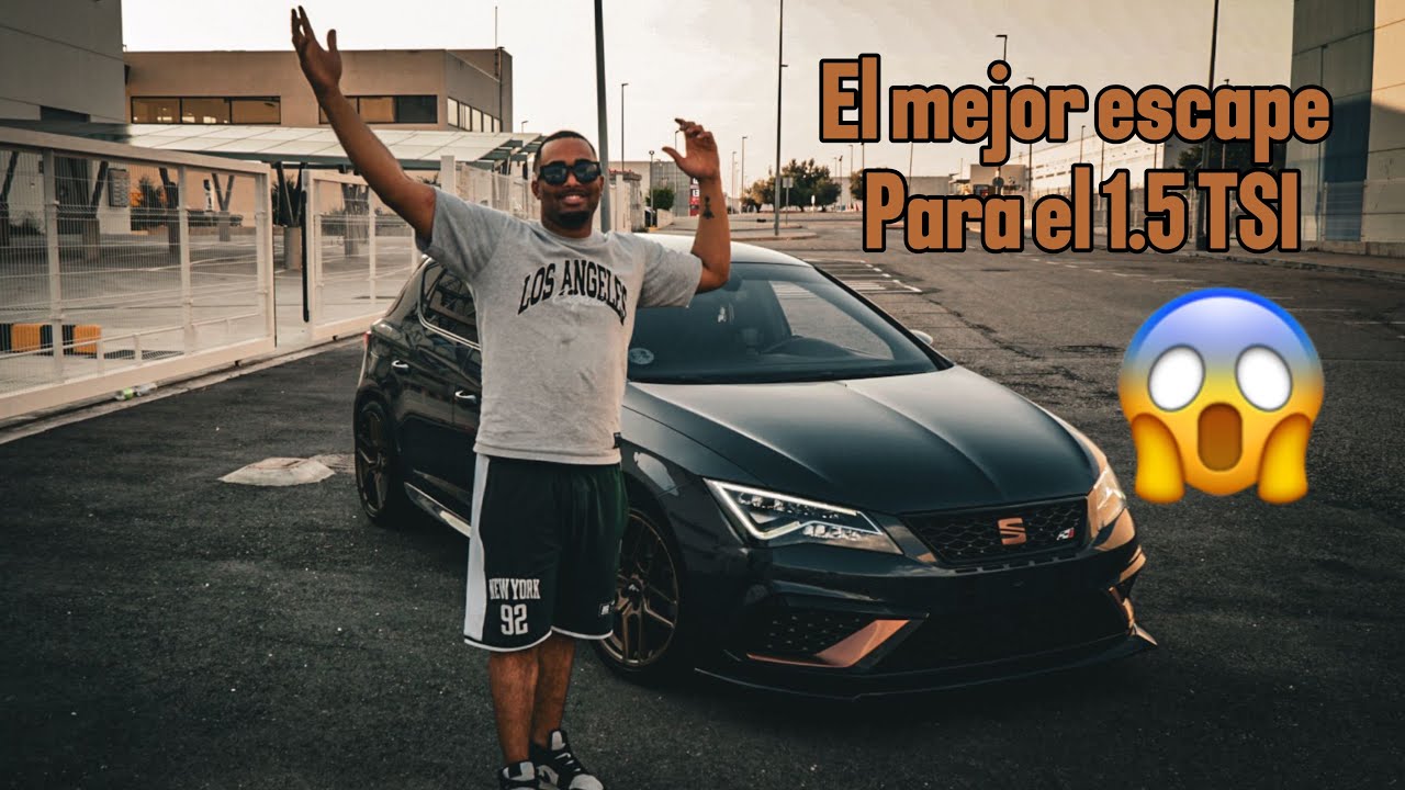FLOW CUPRA🤯El mejor escape para seat leon 1.5 TSI 😱