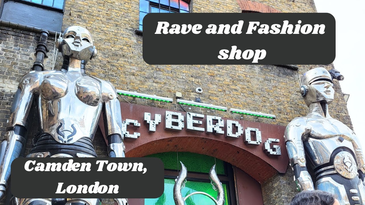 Inside the WILDEST Rave Shop in London! We are @Cyberdog