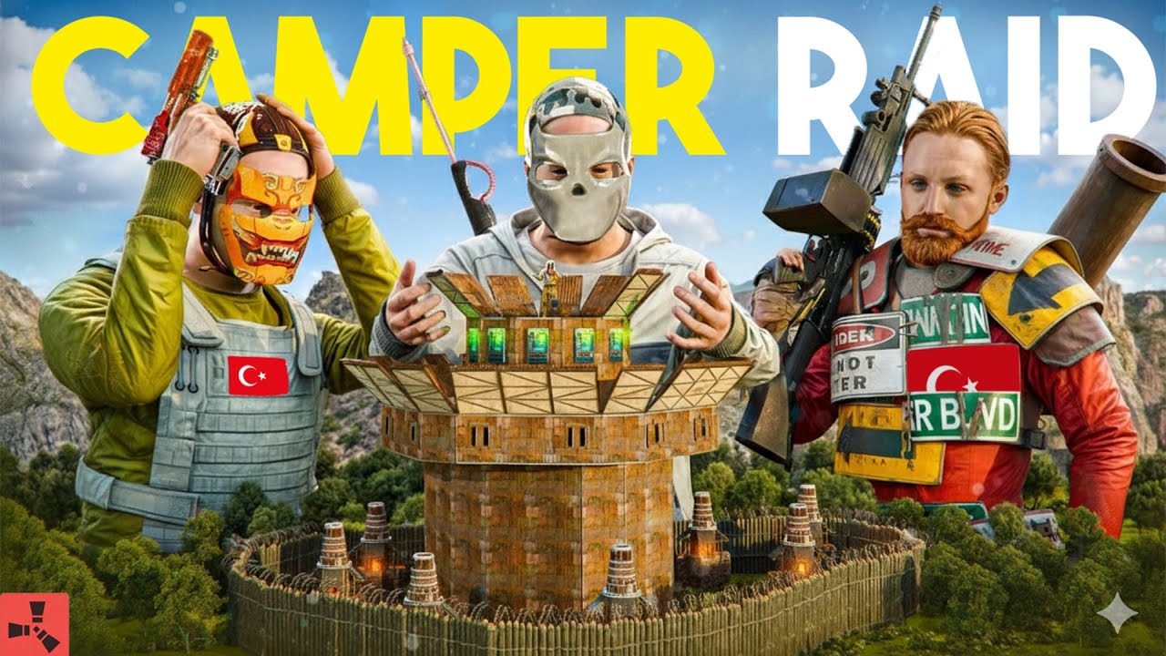3 FARKLI TAKIMA RAİD ATTIK ROOF CAMPERLARIN SONU RUST T&Uuml;RK&Ccedil;E