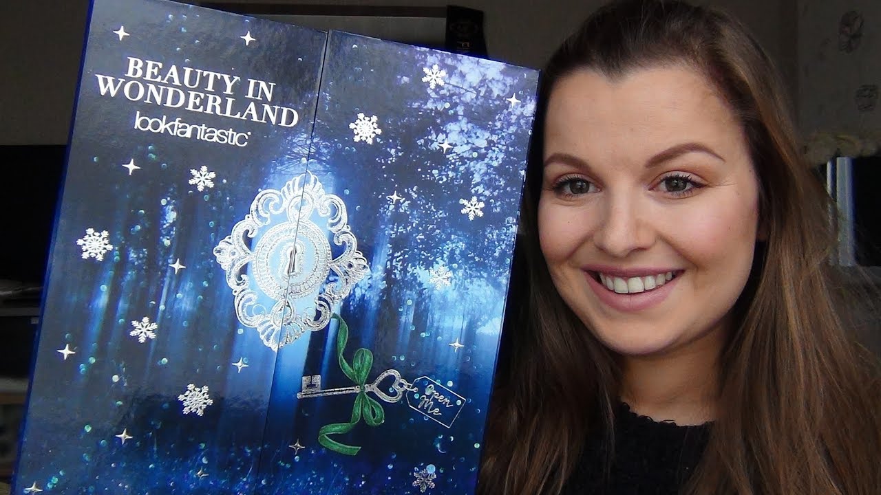 Unboxing the LOOKFANTASTIC advent kalender