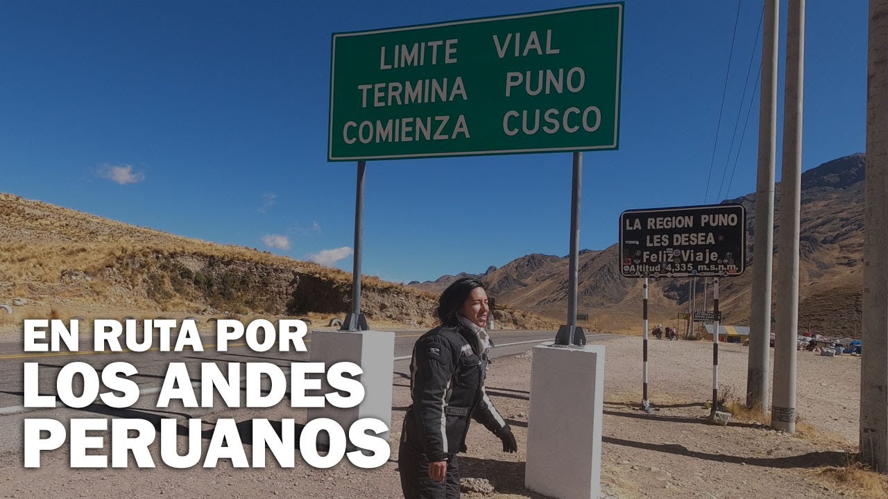Ruta en MOTO AREQUIPA - CUSCO (por Juliaca) | Iniciamos el recorrido por LOS ANDES DEL PERÚ