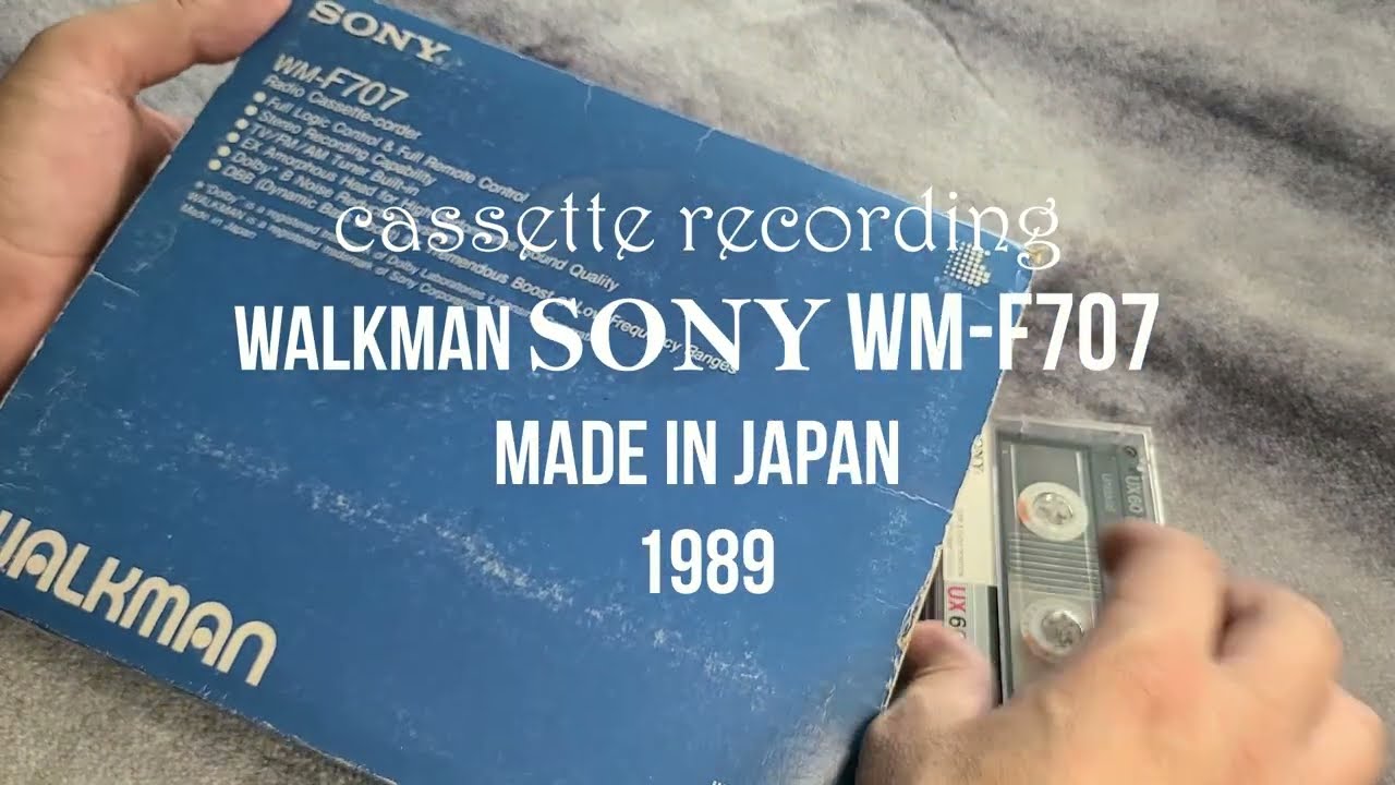 SONY Walkman WM-F707 (demo)