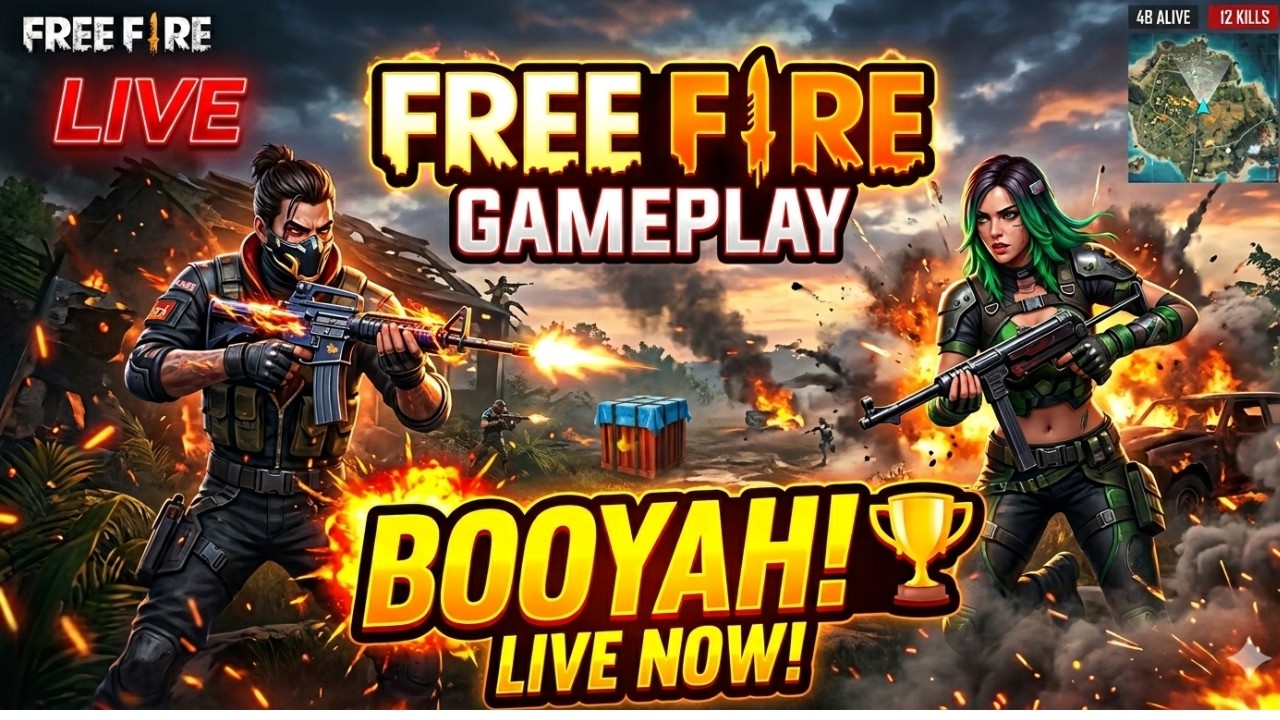 Free fire  Live |  Borderboys77