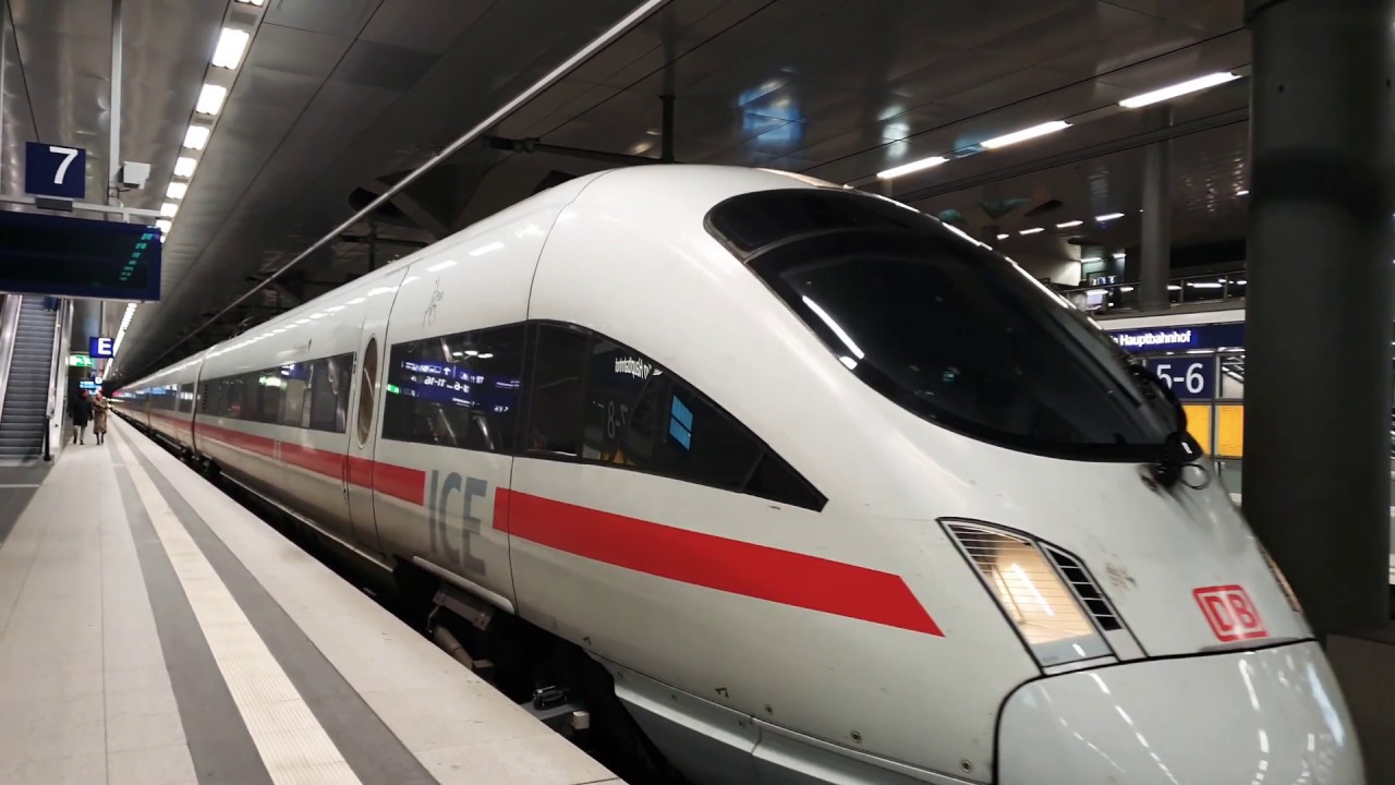 🇩🇪 ICE-T BR 411 als zug ICE 1635 Franfurkt am Main - Berlin