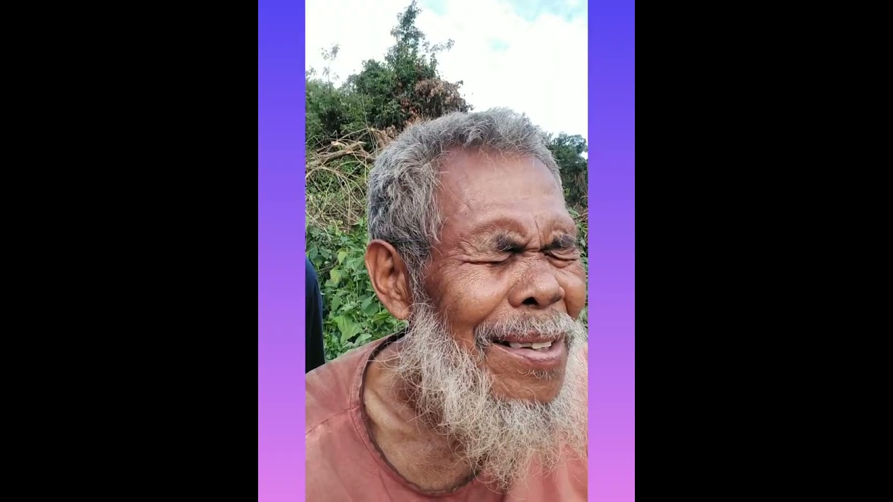 Suasana Sore Hari Di Kebun Pa Jenggot Di Gunung Tengah hutan, Sampai Melakukan Tanya Jawab...