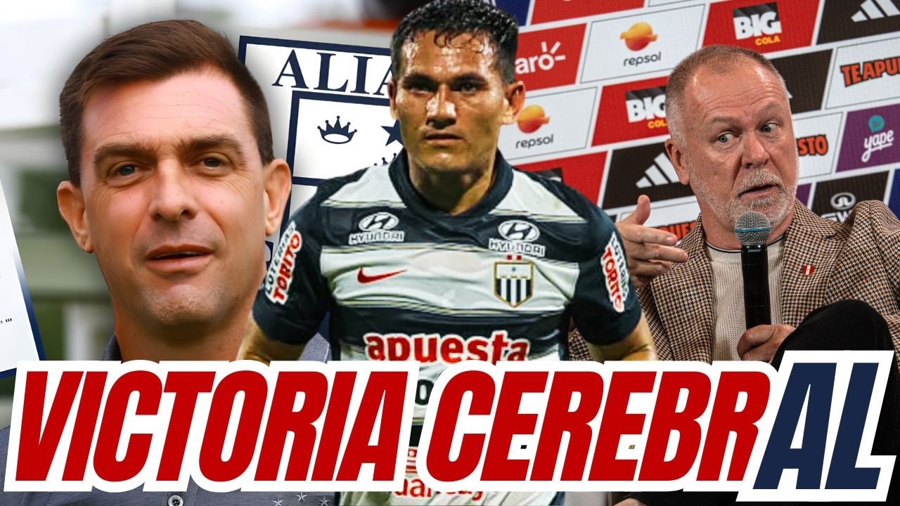 ALIANZA LIMA Y SU CEREBRO PARA HACER JUGAR AL EQUIPO