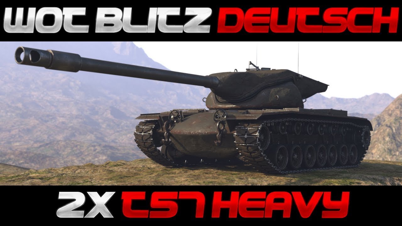 WoT Blitz Deutsch - T57 Heavy im Einsatz