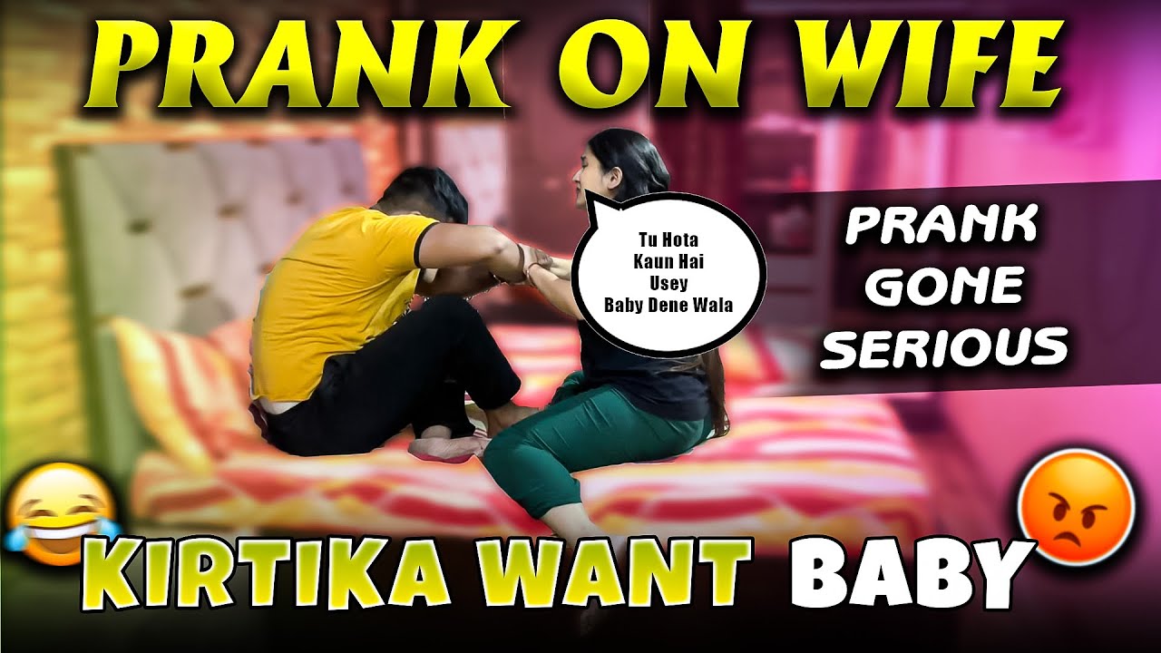 Gym Friend Kritika Want Baby Prank On Wife🤣😂 | MrandMrsGautam|Indian husband wife prank video #prank