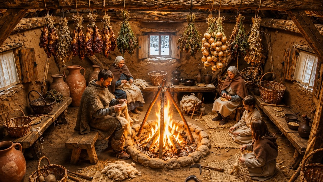 How Medieval Homes Stayed Warm at -30&deg;C Without Heat, Electricity or Glass Windows