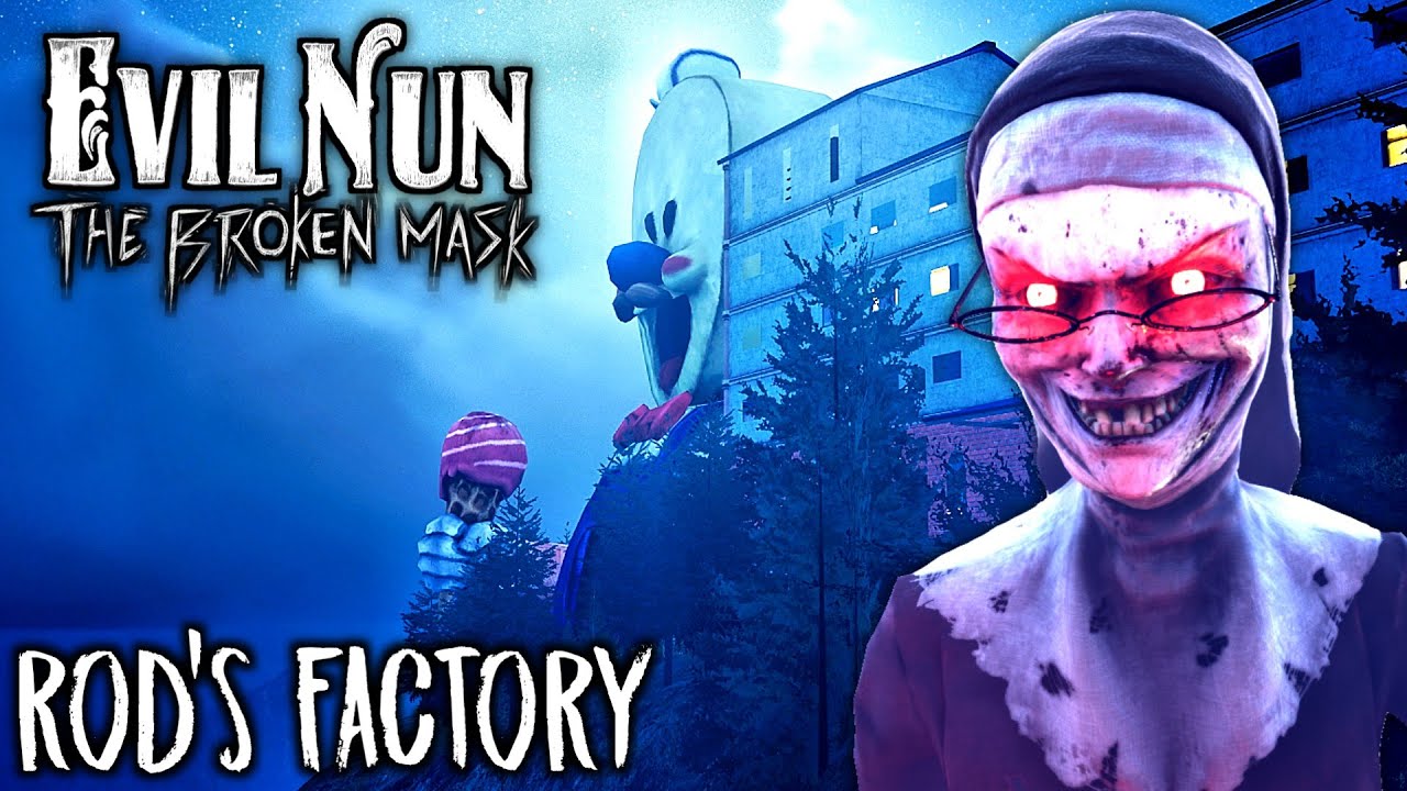 Evil Nun The Broken Mask - Изучение фабрики Рода 😃 Скрытые секреты (English Video)