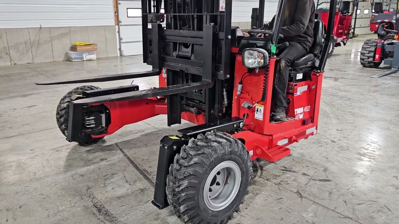 Brand New Manitou TMM45 4-Way Truck Mounted Forklift For Sale 