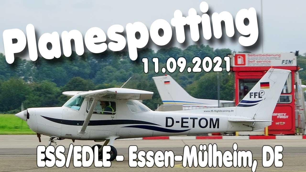 Planespotting ESS/EDLE - Essen/Mülheim | 11.09.2021