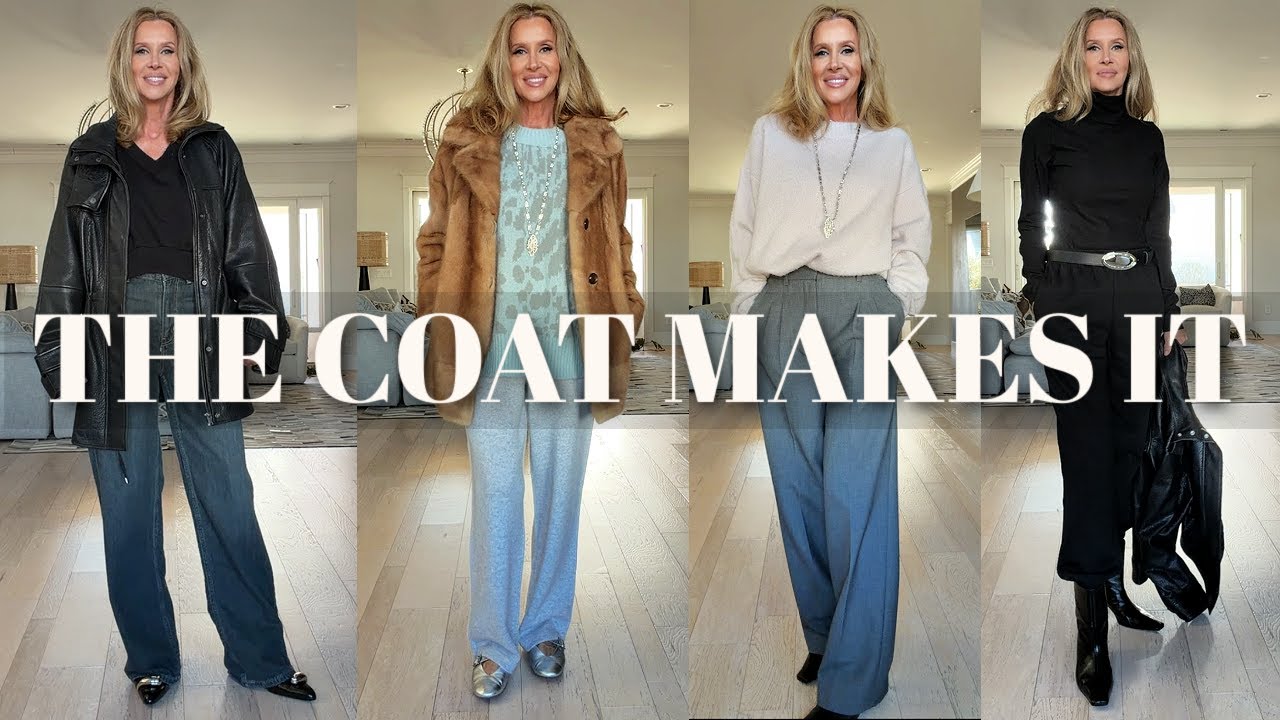 Walmart Winter Try-On | How I Style Cozy Basics with Chic Coats 🩵