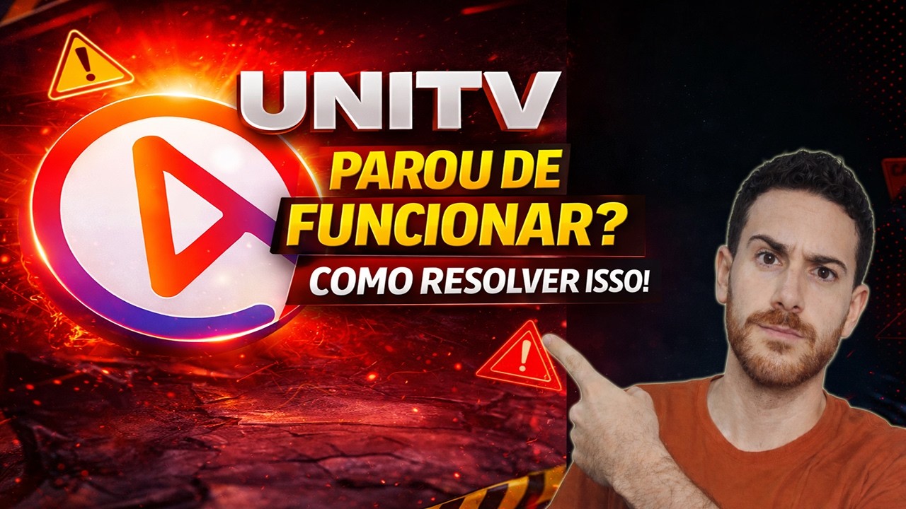 UNITV PAROU DE FUNCIONAR? Veja a Verdade e Como Resolver! UNITV CAIU?
