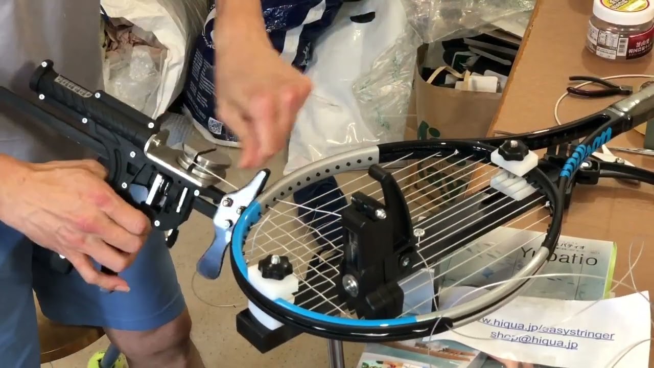JET イージーストリンガーEasyStringer ストリングベッドStringbed チューニングTuning Method完璧の張り方公開致します！Celeste 1.20 22.17 1.5x
