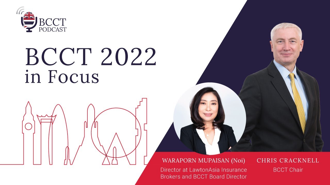 BCCT 2022 in Focus: Chris Cracknell and Waraporn Mupaisan