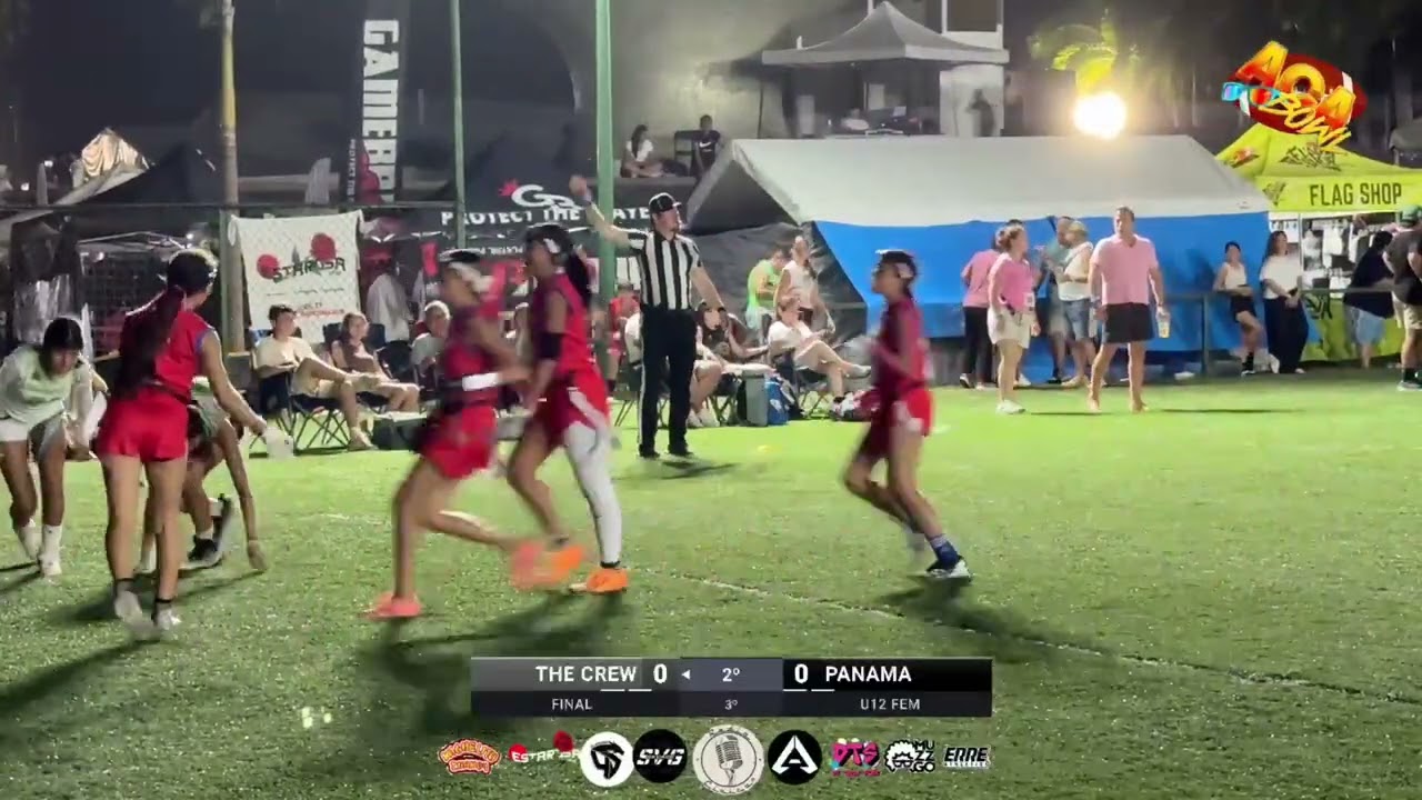 ACABOWL INTERNACIONAL 2026Football Flag Mexico ⚡️FINAL U12 FEM THE CREW 🆚️ PANAMÁ